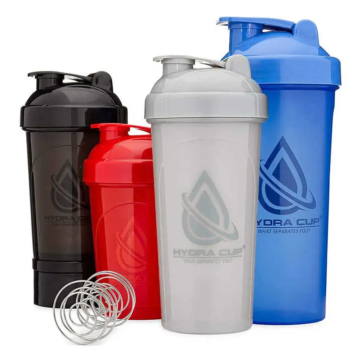 400ml Classic Loop Top Shaker Bottle, Clear/Black