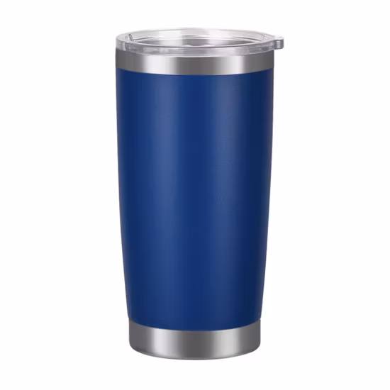 20oz gefüllter vakuumisolierter Edelstahl-Kaffeebecher mit Deckel